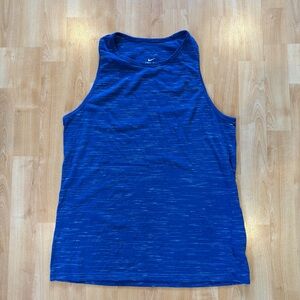 Nike Royal Blue Sleeveless Performance Tank